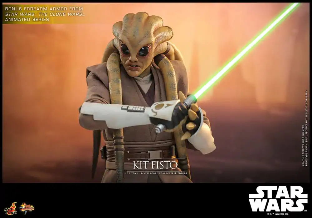 Star Wars Movie Masterpiece akční figurka 1/6 Kit Fisto 32 cm fotografii produktu