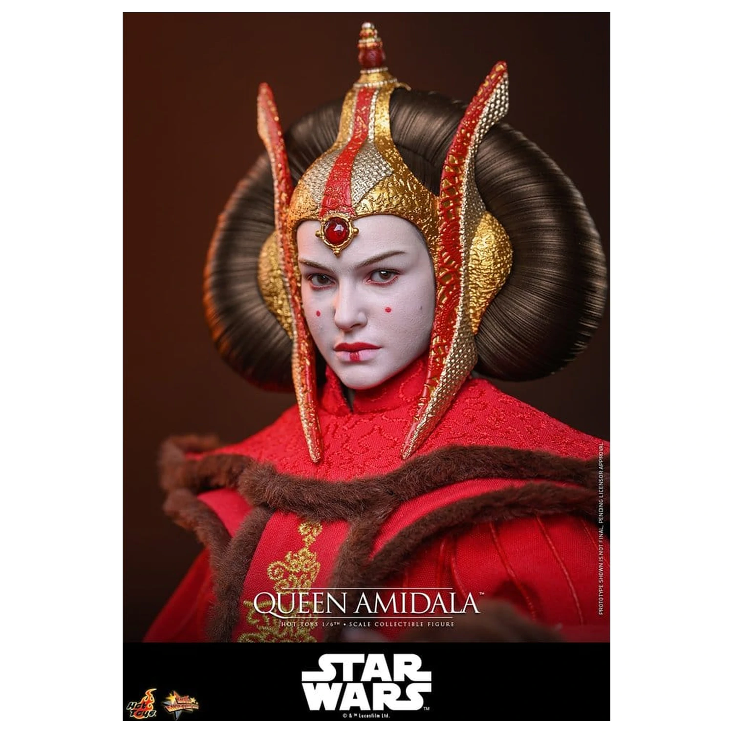 Star Wars Movie Masterpiece Akční figurka 1/6 Queen Amidala 28 cm fotografii produktu