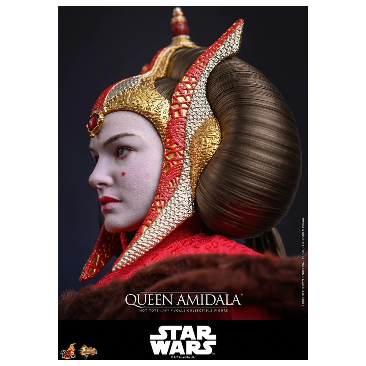 Star Wars Movie Masterpiece Akční figurka 1/6 Queen Amidala 28 cm fotografii produktu