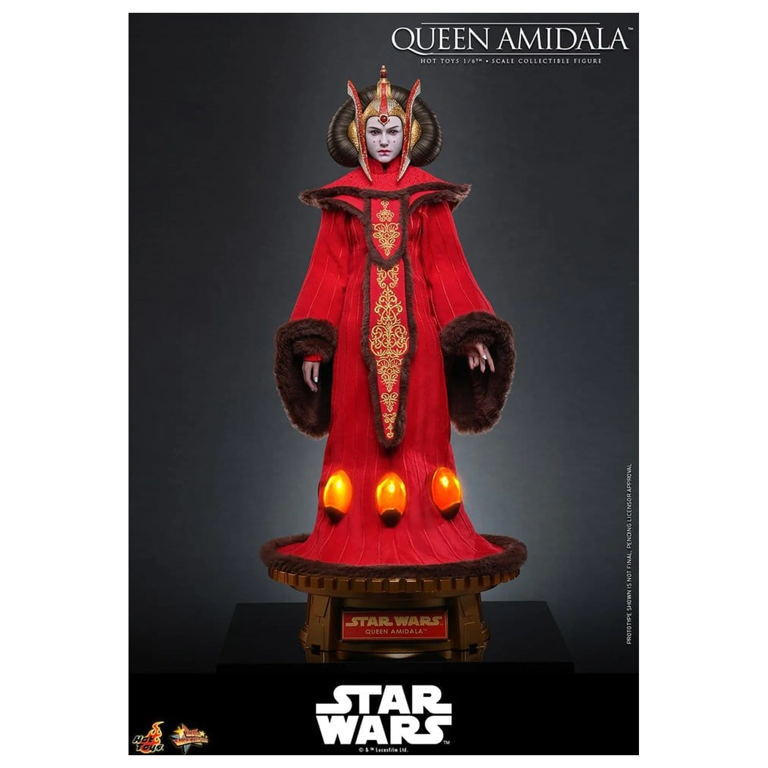 Star Wars Movie Masterpiece Akční figurka 1/6 Queen Amidala 28 cm fotografii produktu