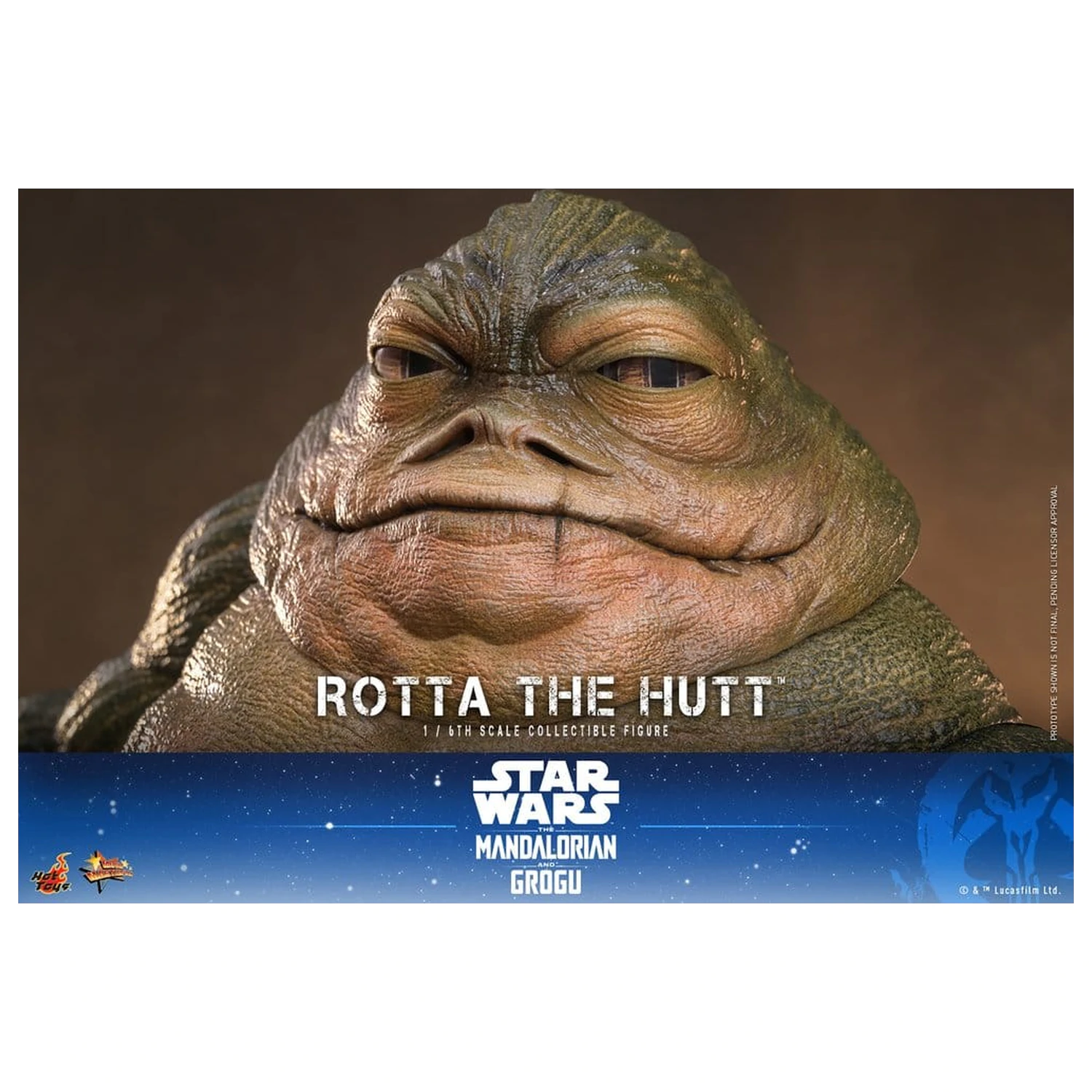 Star Wars Movie Masterpiece Akční figurka 1/6 Rotta The Hutt 32 cm fotografii produktu