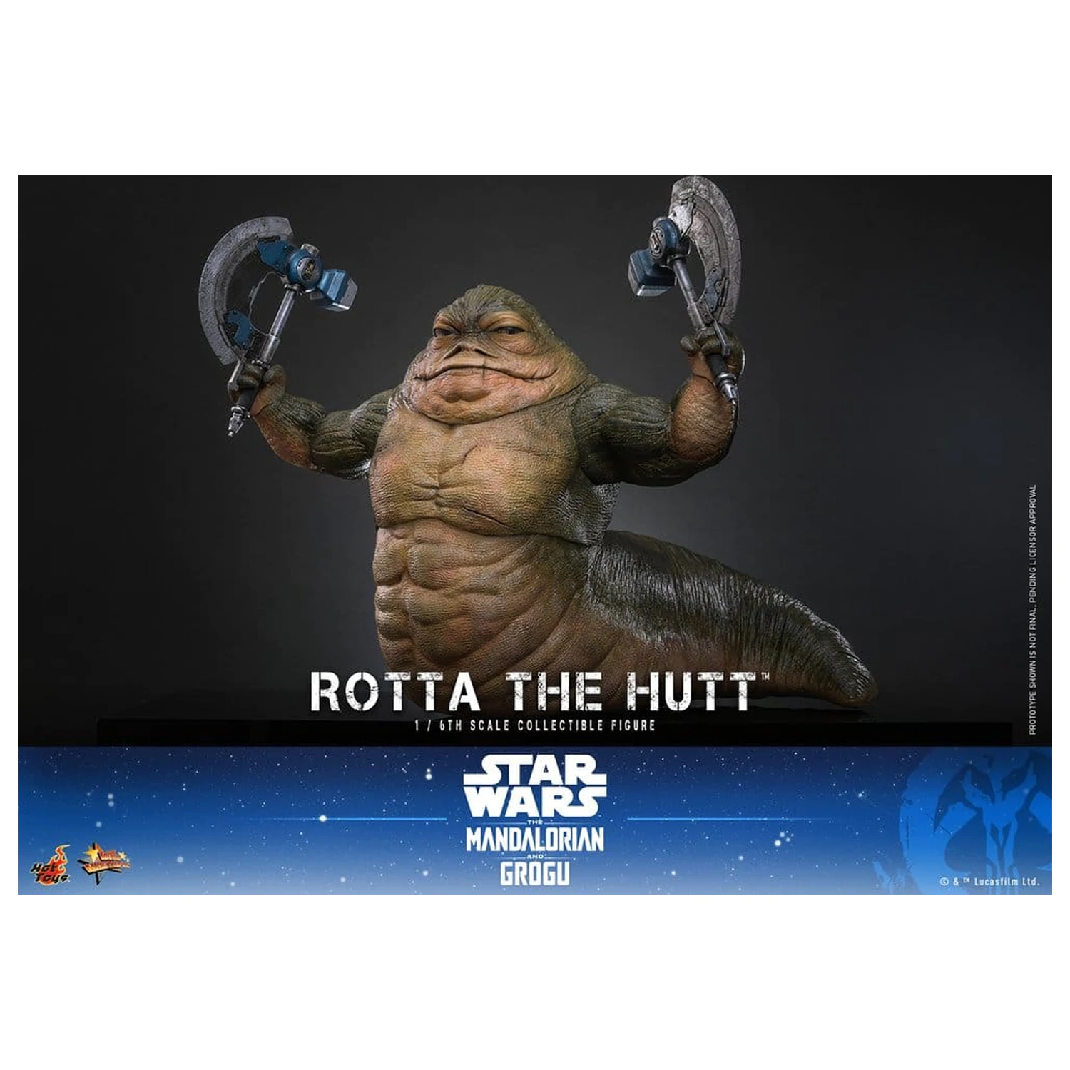 Star Wars Movie Masterpiece Akční figurka 1/6 Rotta The Hutt 32 cm fotografii produktu