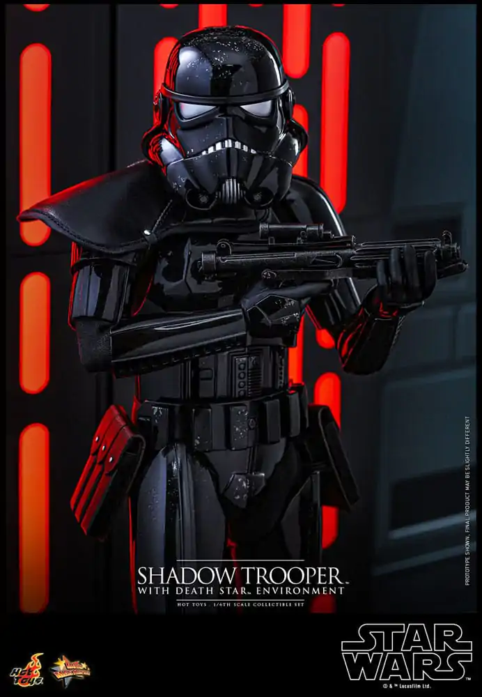 Star Wars filmové mistrovské akční figurka 1/6 Shadow Trooper s prostředím Hvězdy smrti 30 cm fotografii produktu