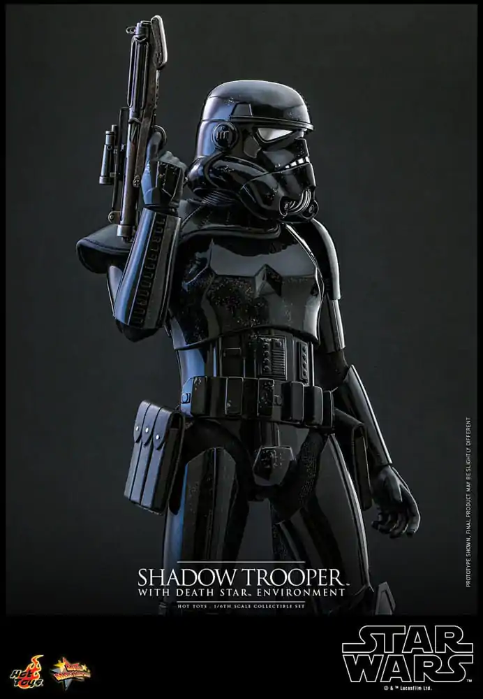 Star Wars filmové mistrovské akční figurka 1/6 Shadow Trooper s prostředím Hvězdy smrti 30 cm fotografii produktu