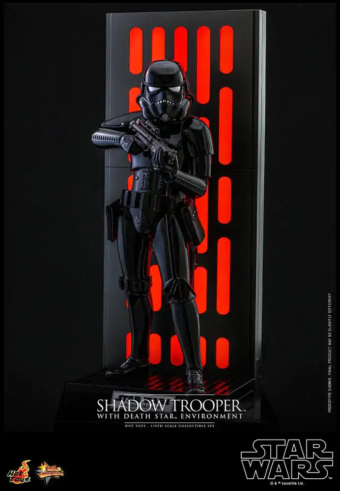 Star Wars filmové mistrovské akční figurka 1/6 Shadow Trooper s prostředím Hvězdy smrti 30 cm fotografii produktu