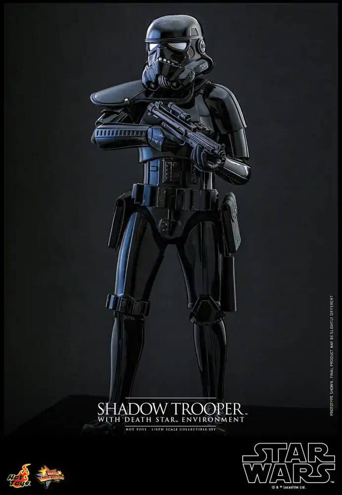 Star Wars filmové mistrovské akční figurka 1/6 Shadow Trooper s prostředím Hvězdy smrti 30 cm fotografii produktu