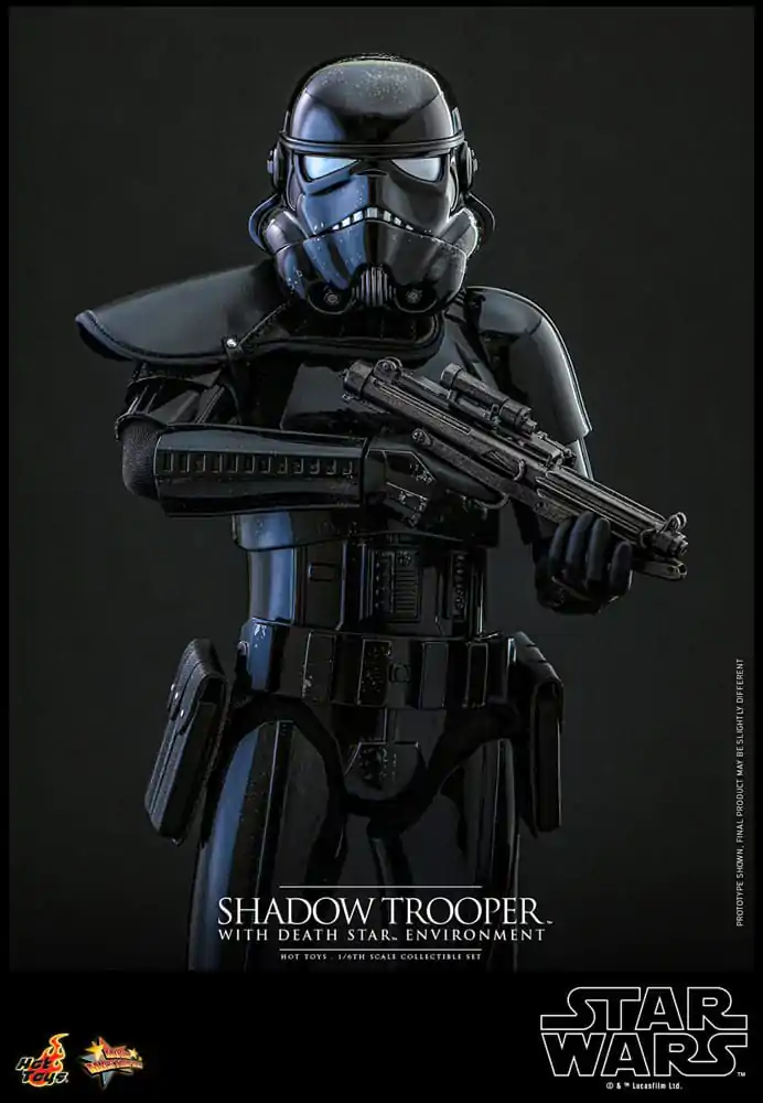 Star Wars filmové mistrovské akční figurka 1/6 Shadow Trooper s prostředím Hvězdy smrti 30 cm fotografii produktu