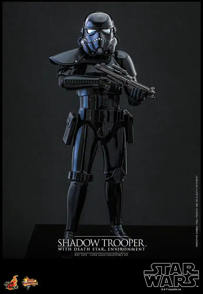 Star Wars filmové mistrovské akční figurka 1/6 Shadow Trooper s prostředím Hvězdy smrti 30 cm fotografii produktu