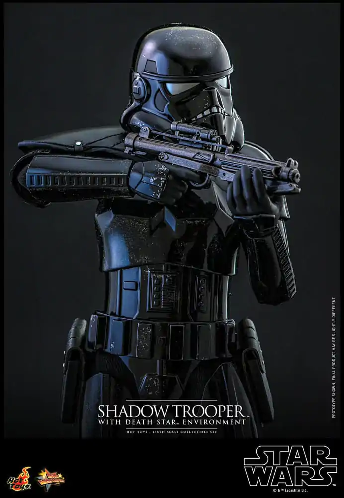 Star Wars filmové mistrovské akční figurka 1/6 Shadow Trooper s prostředím Hvězdy smrti 30 cm fotografii produktu