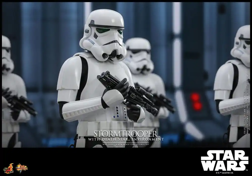 Star Wars Sběratelská Akční Figurka 1/6 Stormtrooper s Prostředím Hvězdy Smrti 30 cm fotografii produktu