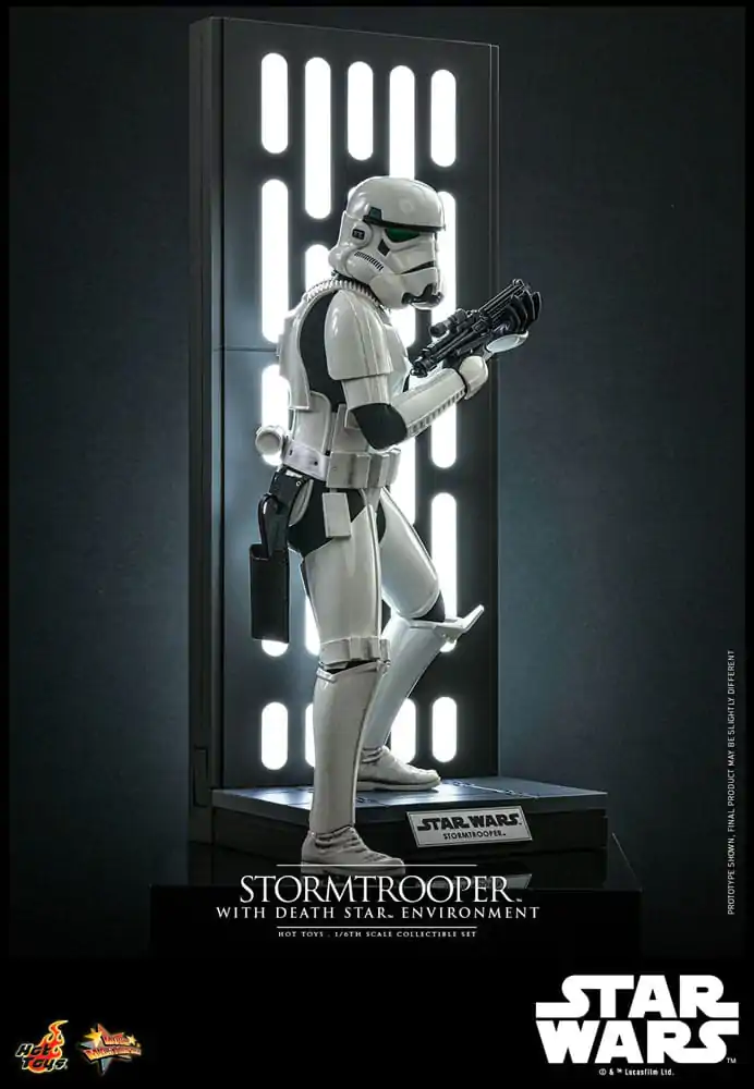 Star Wars Sběratelská Akční Figurka 1/6 Stormtrooper s Prostředím Hvězdy Smrti 30 cm fotografii produktu