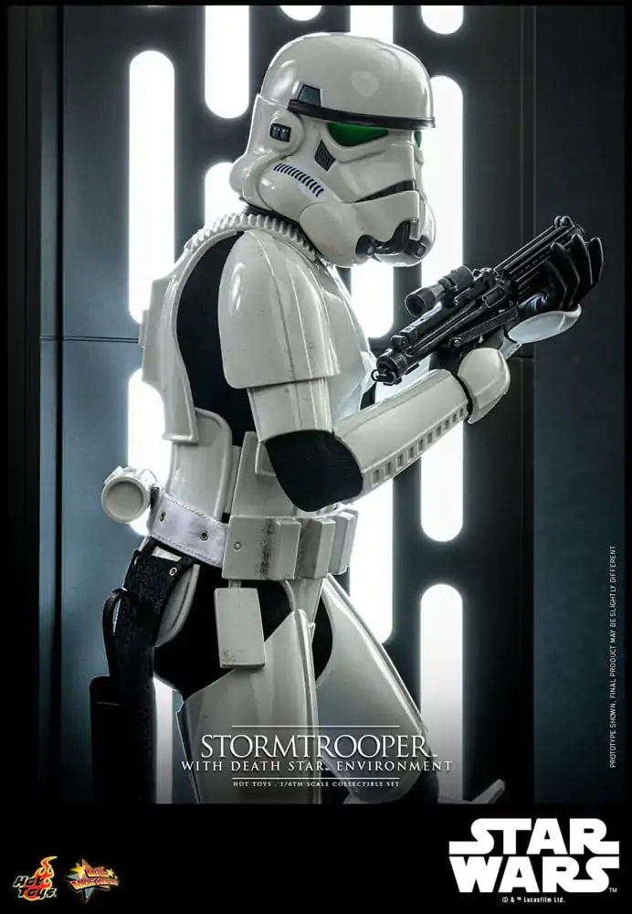 Star Wars Sběratelská Akční Figurka 1/6 Stormtrooper s Prostředím Hvězdy Smrti 30 cm fotografii produktu