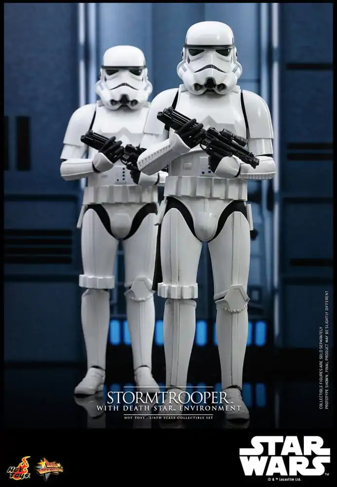 Star Wars Sběratelská Akční Figurka 1/6 Stormtrooper s Prostředím Hvězdy Smrti 30 cm fotografii produktu