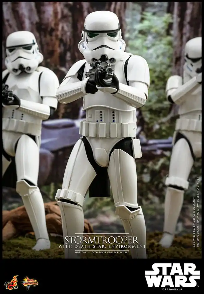 Star Wars Sběratelská Akční Figurka 1/6 Stormtrooper s Prostředím Hvězdy Smrti 30 cm fotografii produktu