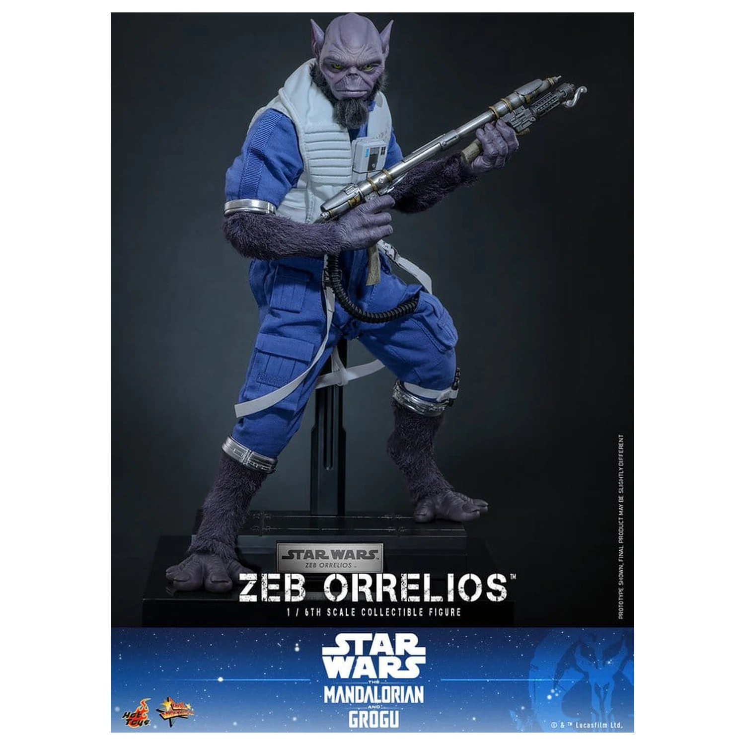 Star Wars Movie Masterpiece Akční figurka 1/6 Zeb Orrelios 33 cm fotografii produktu