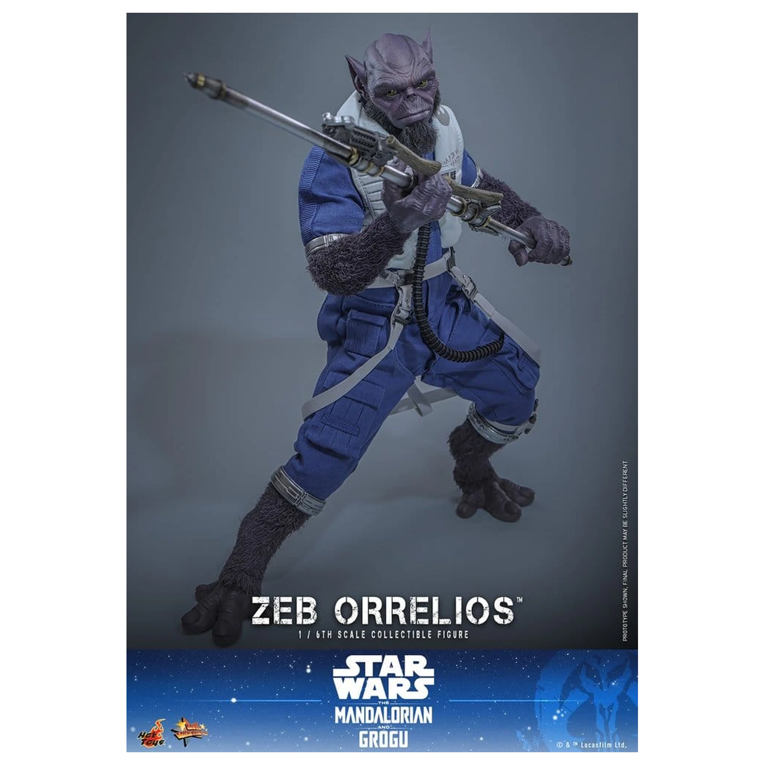 Star Wars Movie Masterpiece Akční figurka 1/6 Zeb Orrelios 33 cm fotografii produktu