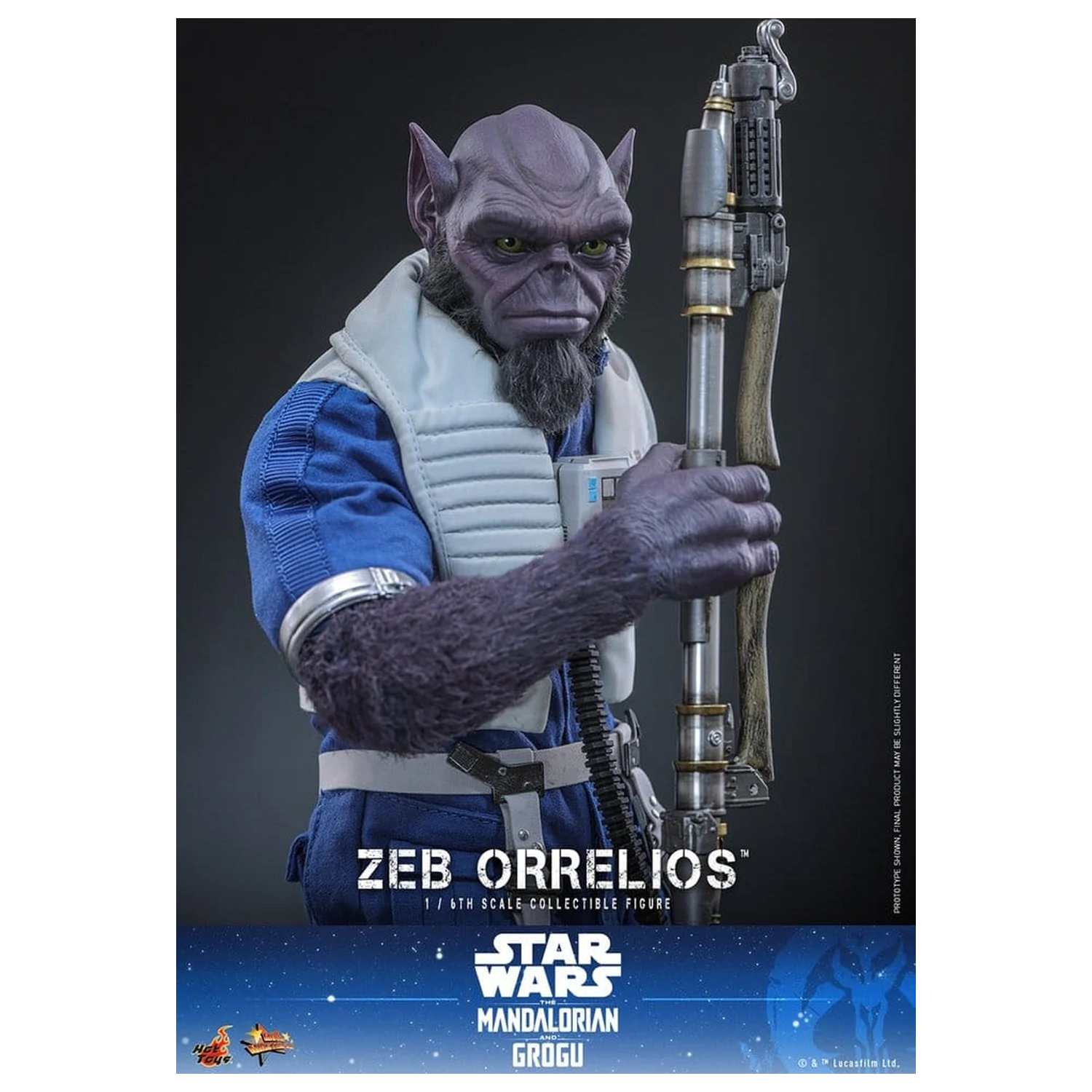 Star Wars Movie Masterpiece Akční figurka 1/6 Zeb Orrelios 33 cm fotografii produktu
