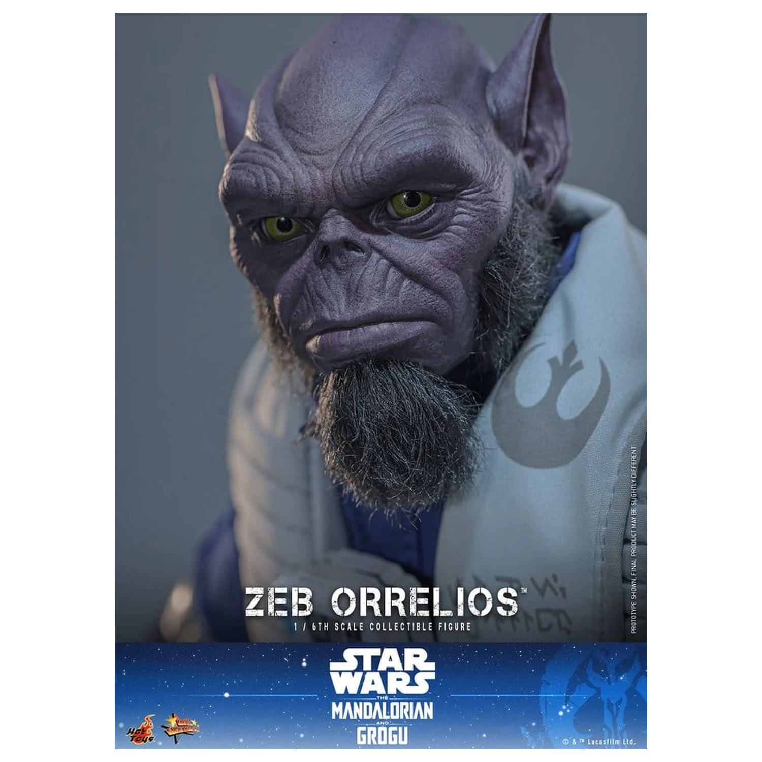 Star Wars Movie Masterpiece Akční figurka 1/6 Zeb Orrelios 33 cm fotografii produktu