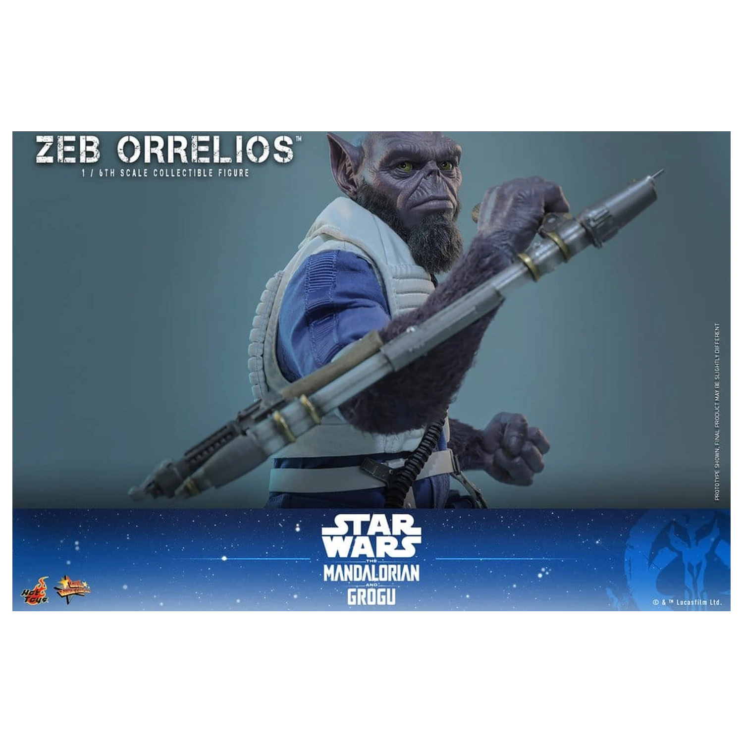 Star Wars Movie Masterpiece Akční figurka 1/6 Zeb Orrelios 33 cm fotografii produktu