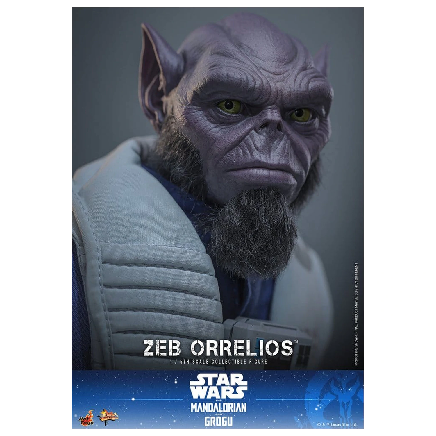 Star Wars Movie Masterpiece Akční figurka 1/6 Zeb Orrelios 33 cm fotografii produktu