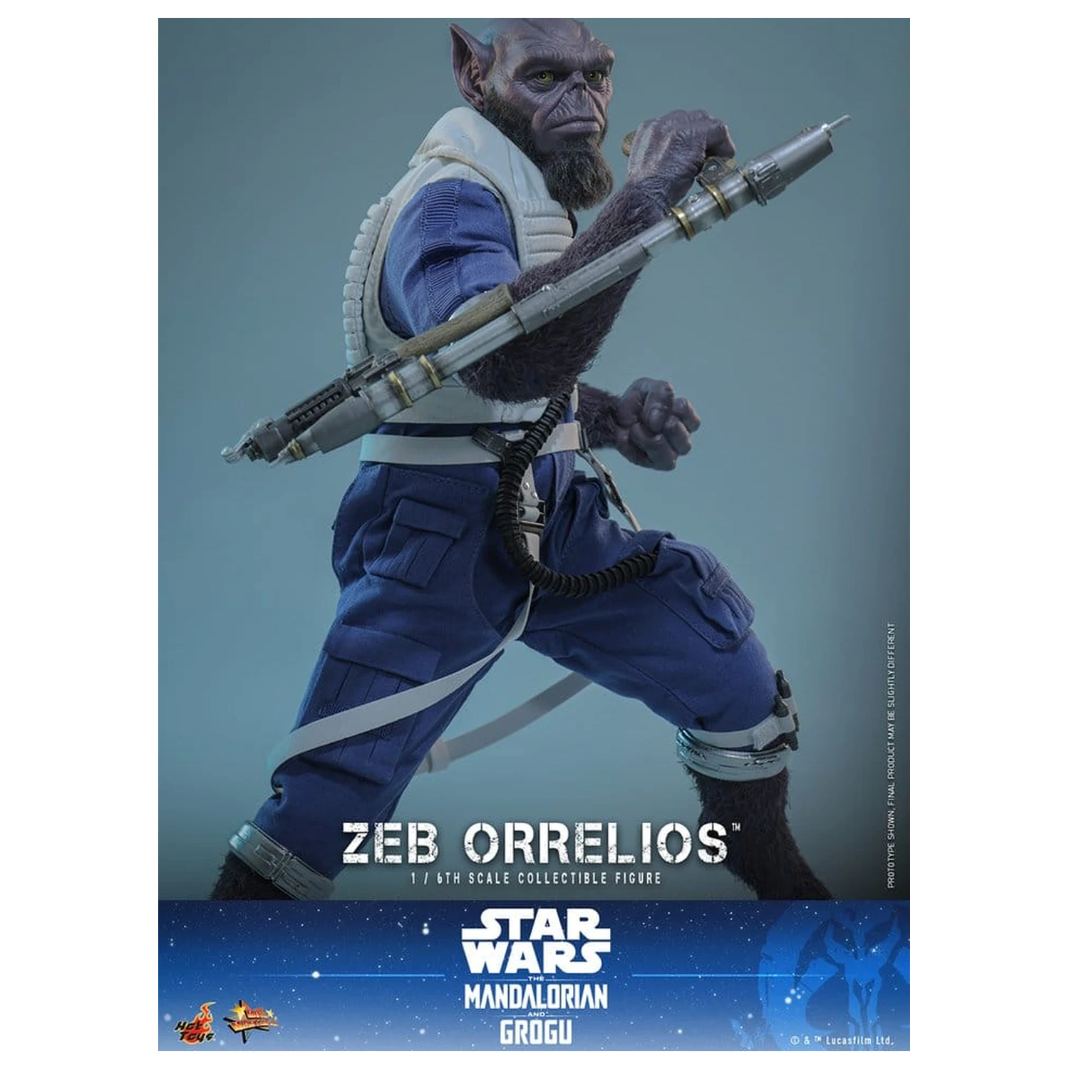 Star Wars Movie Masterpiece Akční figurka 1/6 Zeb Orrelios 33 cm fotografii produktu