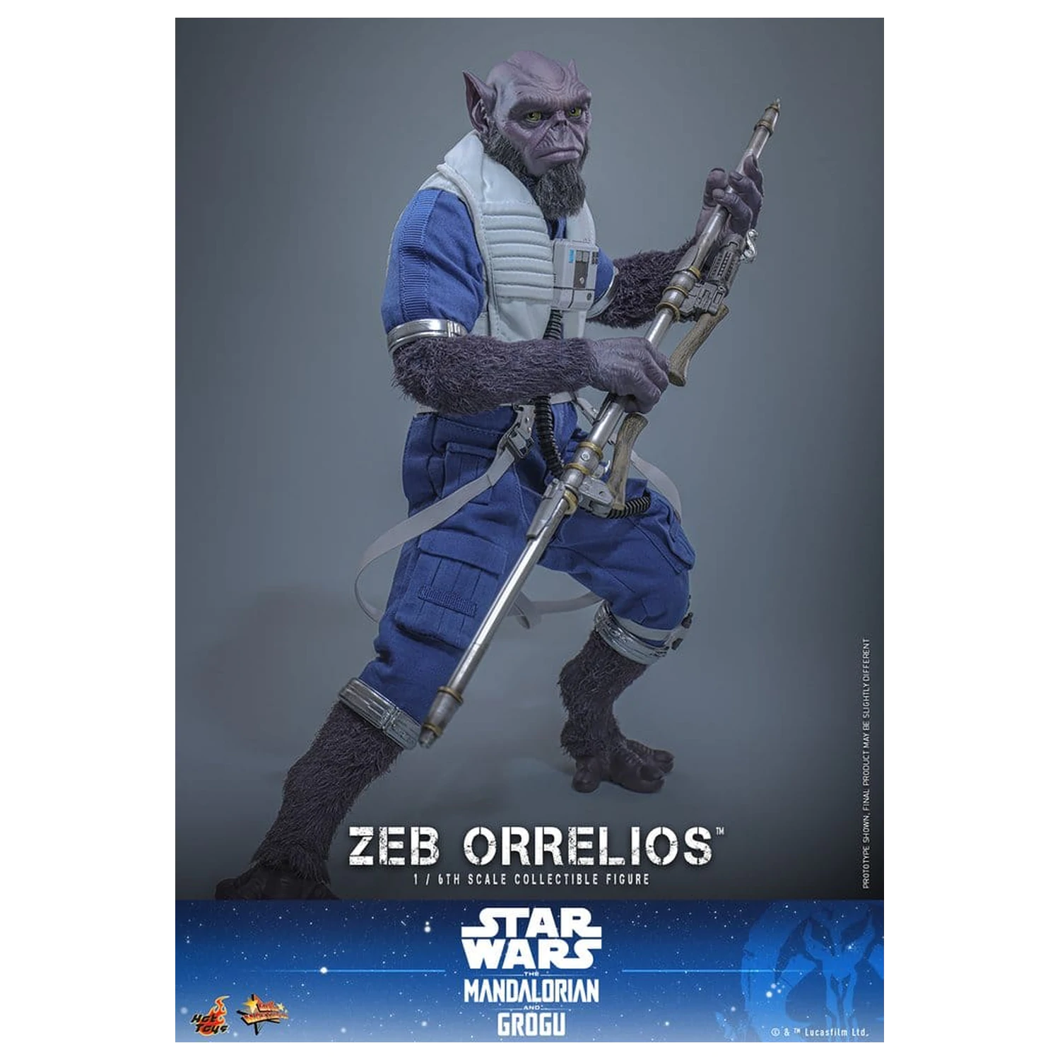 Star Wars Movie Masterpiece Akční figurka 1/6 Zeb Orrelios 33 cm fotografii produktu