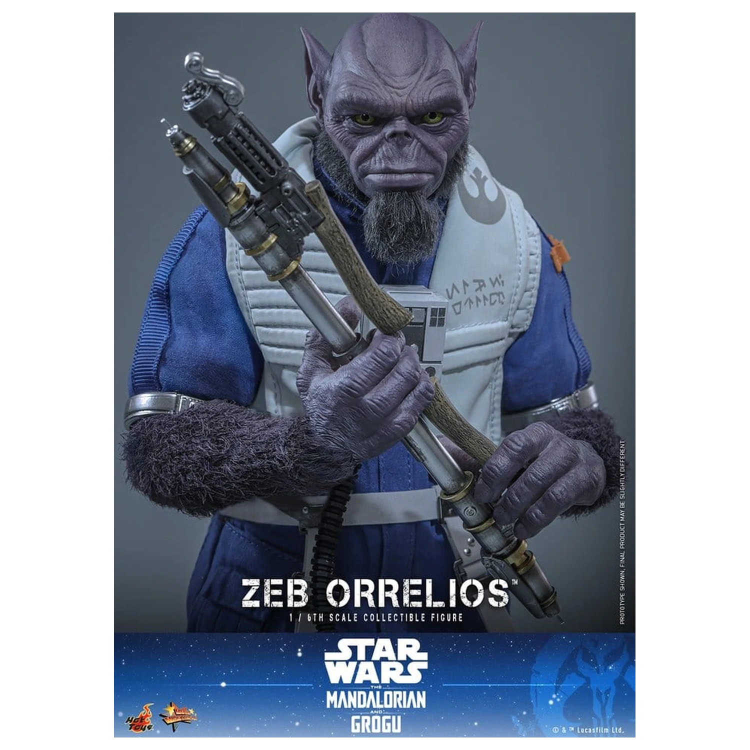 Star Wars Movie Masterpiece Akční figurka 1/6 Zeb Orrelios 33 cm fotografii produktu