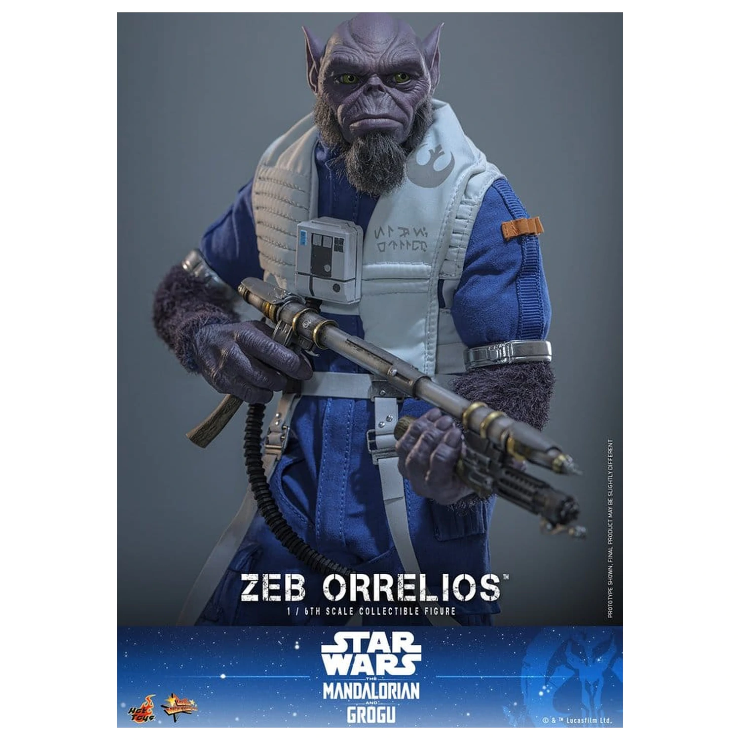 Star Wars Movie Masterpiece Akční figurka 1/6 Zeb Orrelios 33 cm fotografii produktu