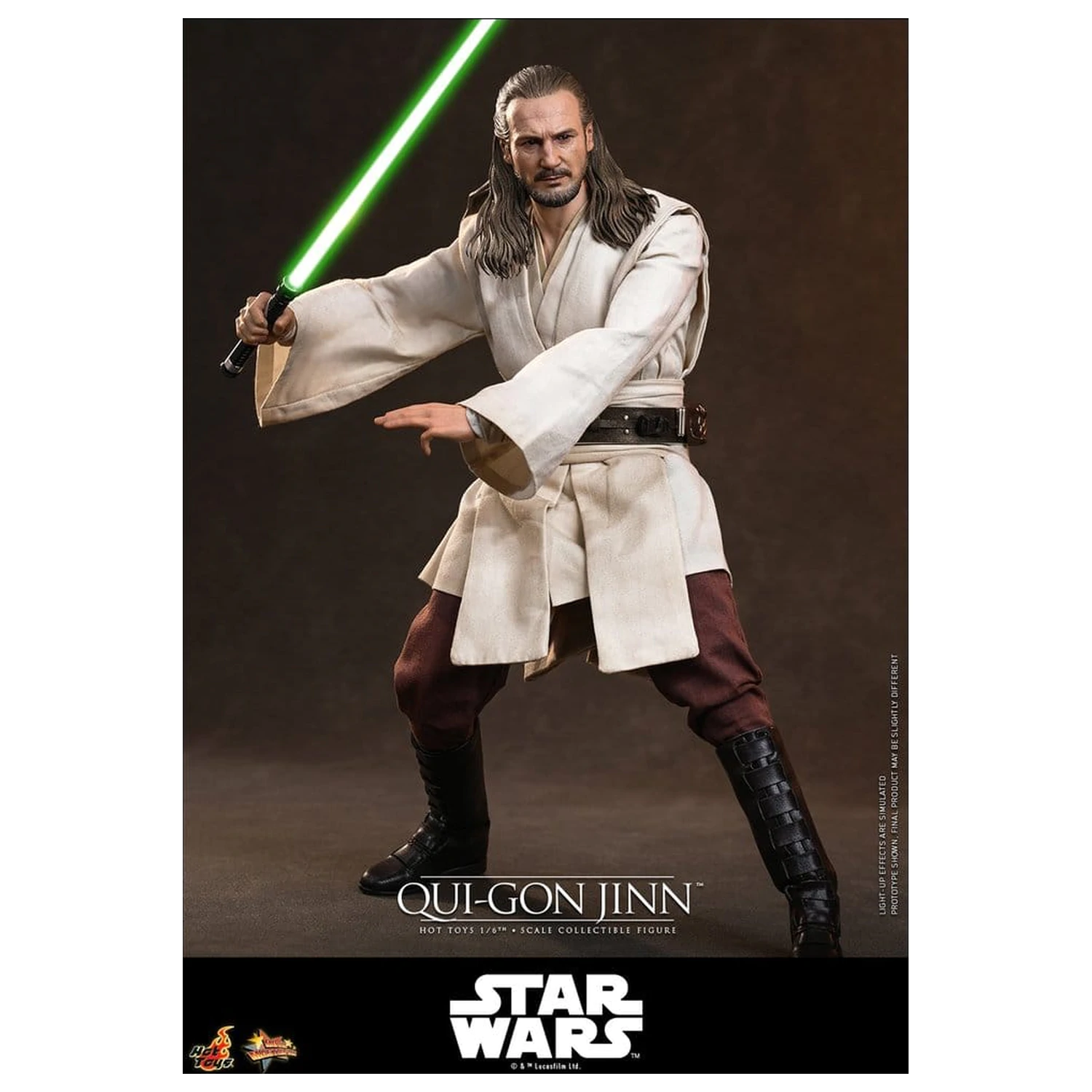 Star Wars Movie Masterpiece Akční figurka 1/6 Qui-Gon Jinn (Collector Edition) 32 cm fotografii produktu