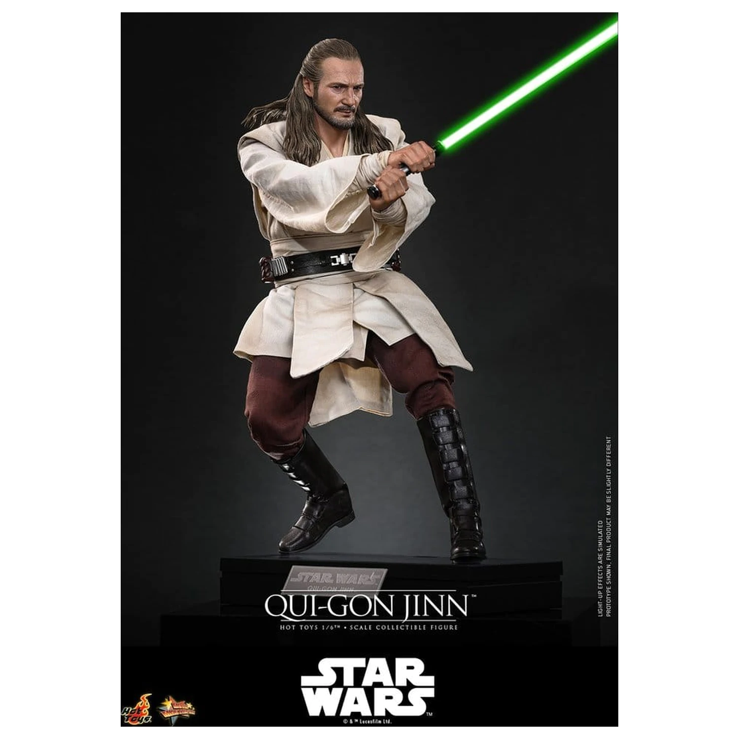 Star Wars Movie Masterpiece Akční figurka 1/6 Qui-Gon Jinn (Collector Edition) 32 cm fotografii produktu