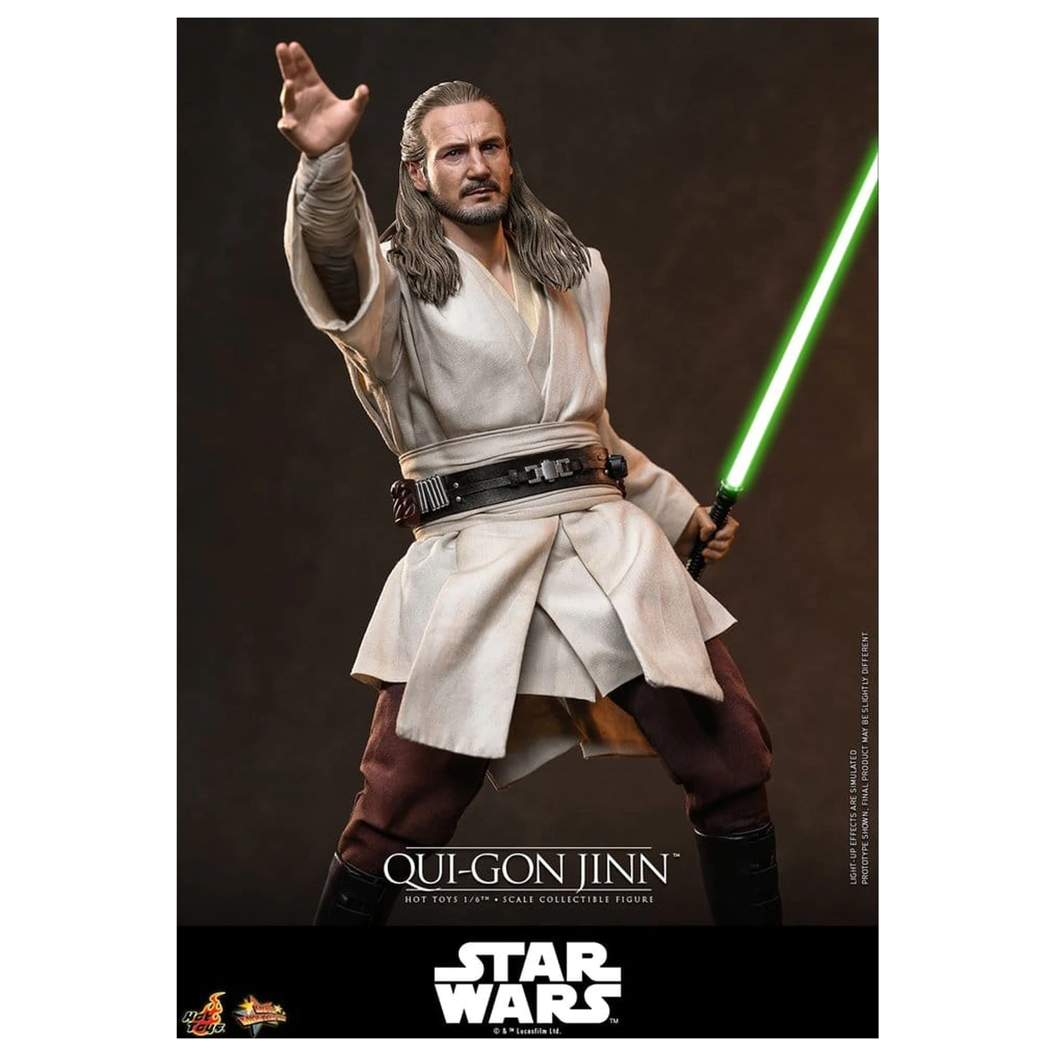 Star Wars Movie Masterpiece Akční figurka 1/6 Qui-Gon Jinn (Collector Edition) 32 cm fotografii produktu