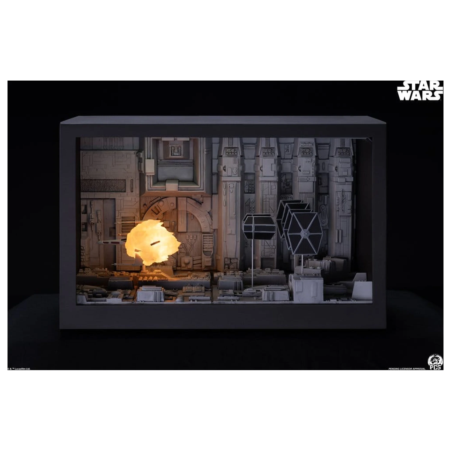 Star Wars Movie Moments miniaturní diorama Trench Run 23 cm fotografii produktu