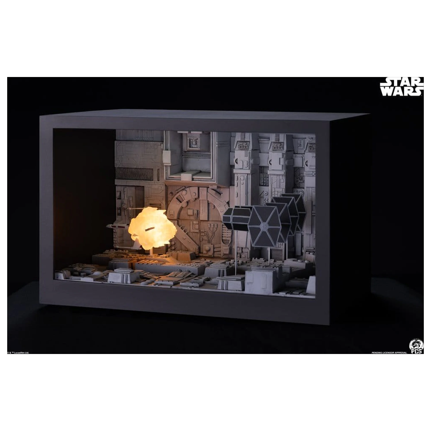 Star Wars Movie Moments miniaturní diorama Trench Run 23 cm fotografii produktu