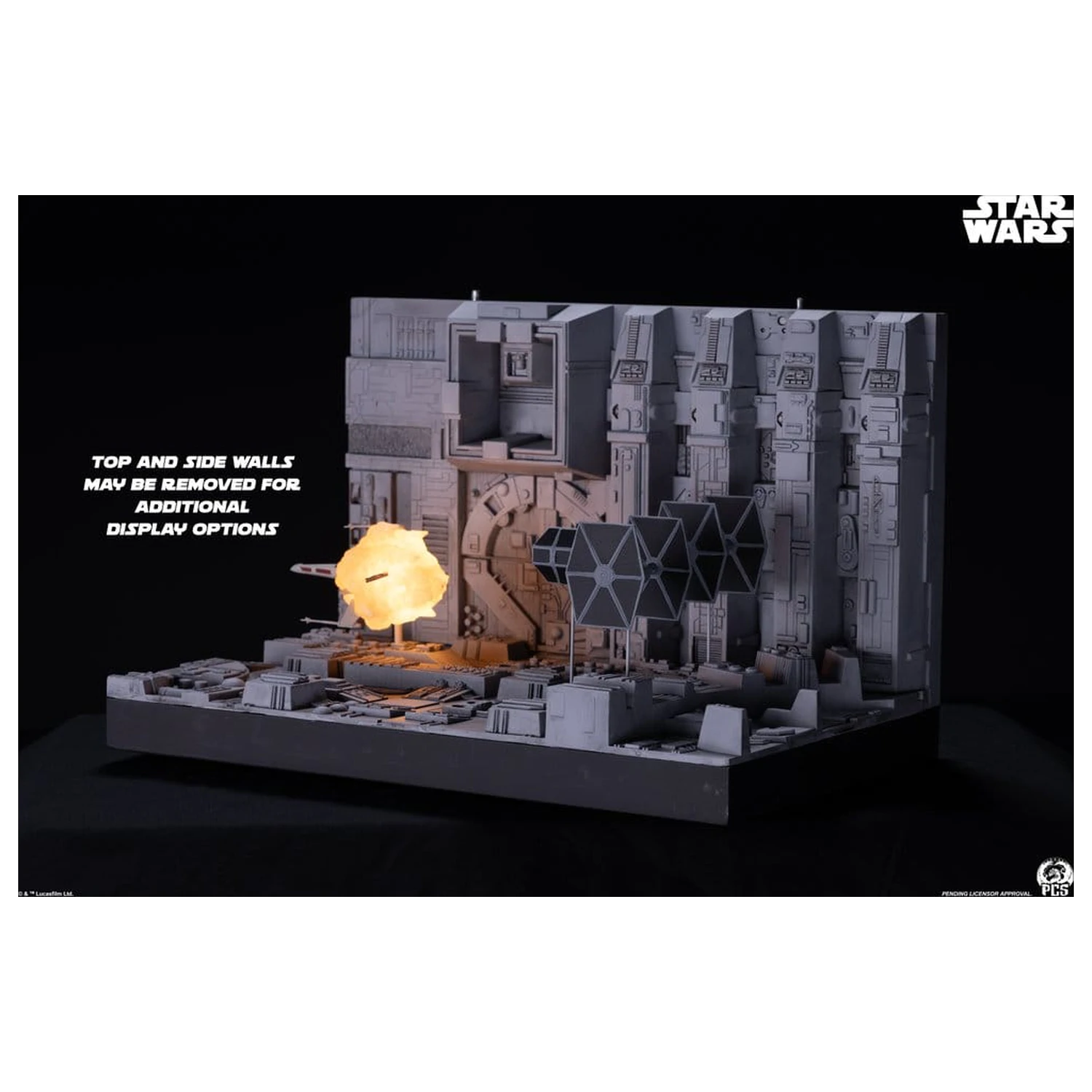 Star Wars Movie Moments miniaturní diorama Trench Run 23 cm fotografii produktu