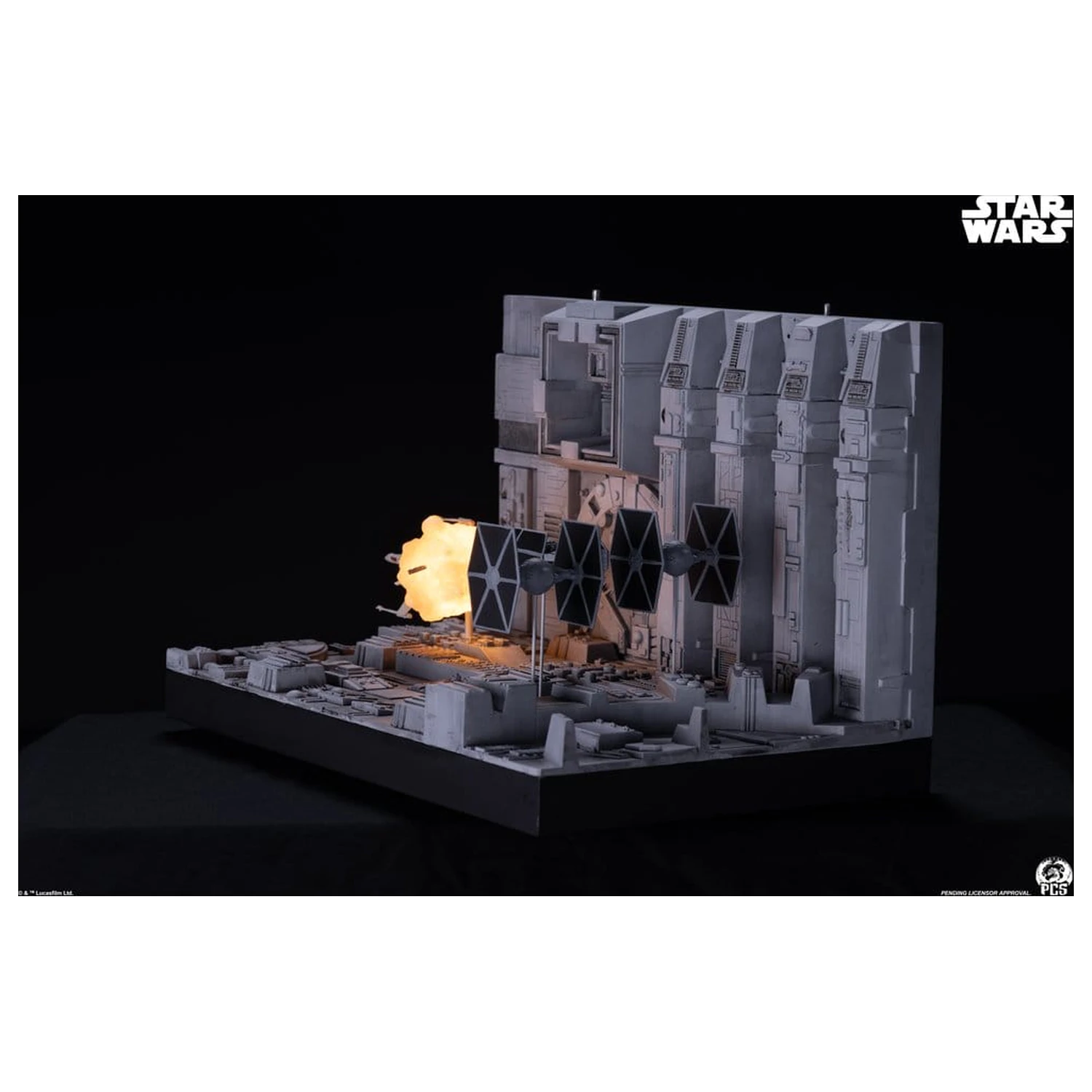 Star Wars Movie Moments miniaturní diorama Trench Run 23 cm fotografii produktu