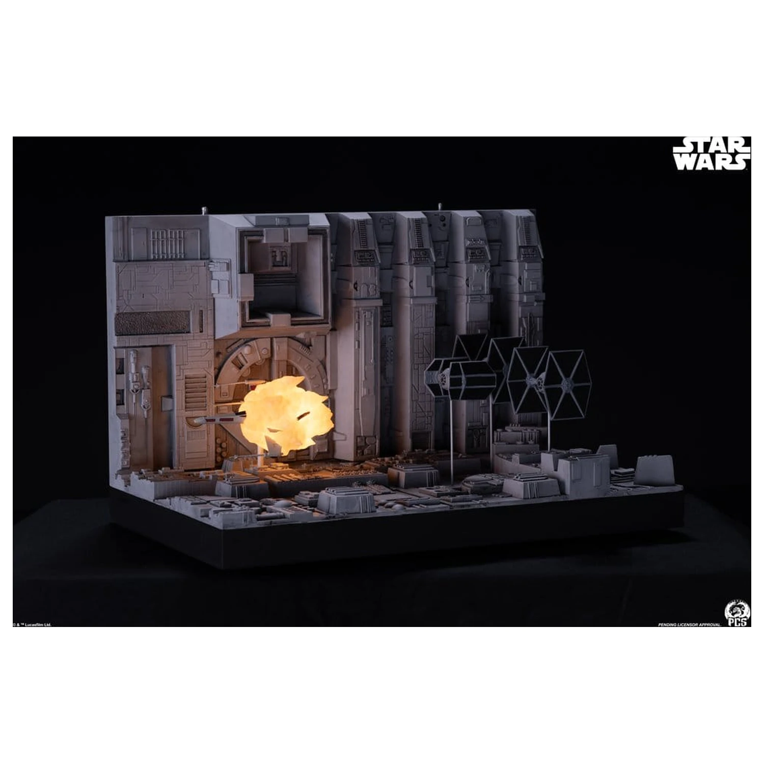 Star Wars Movie Moments miniaturní diorama Trench Run 23 cm fotografii produktu