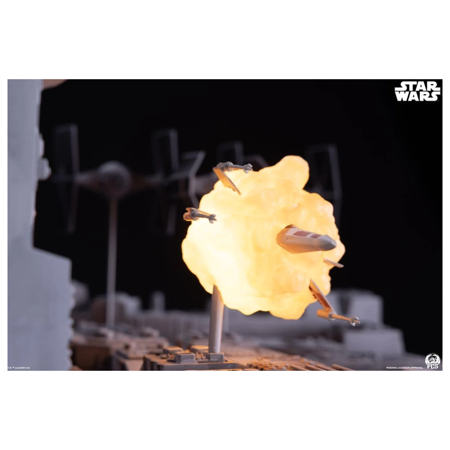 Star Wars Movie Moments miniaturní diorama Trench Run 23 cm fotografii produktu