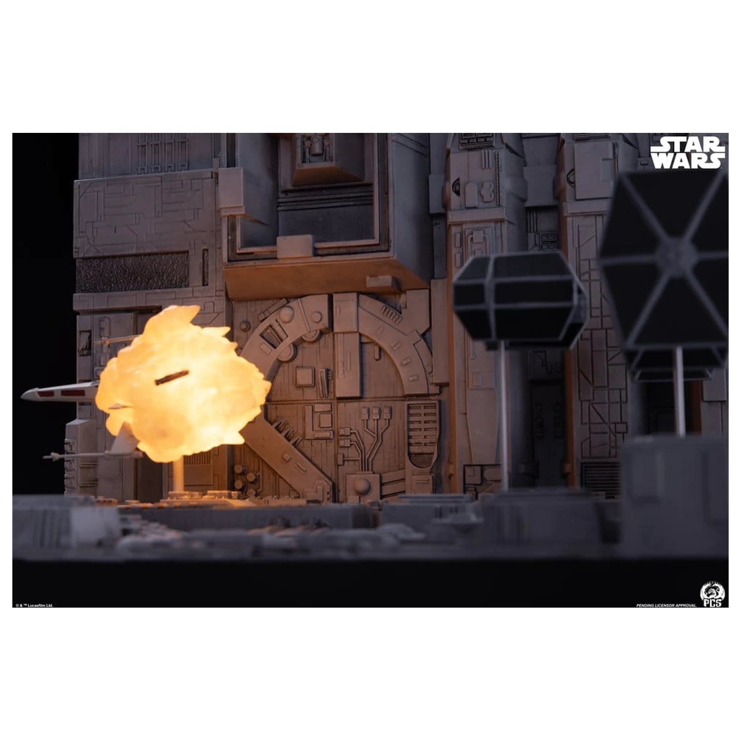 Star Wars Movie Moments miniaturní diorama Trench Run 23 cm fotografii produktu