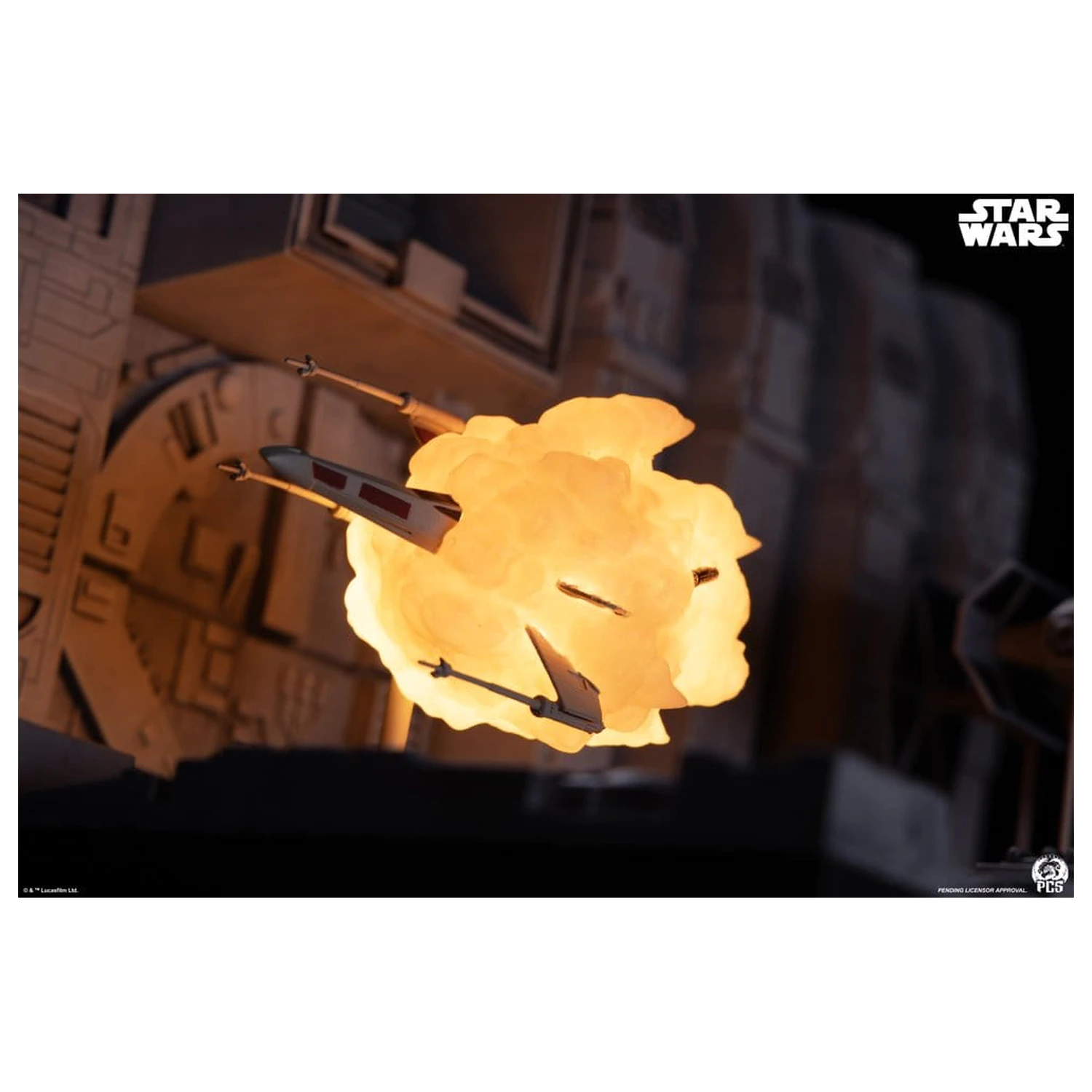 Star Wars Movie Moments miniaturní diorama Trench Run 23 cm fotografii produktu