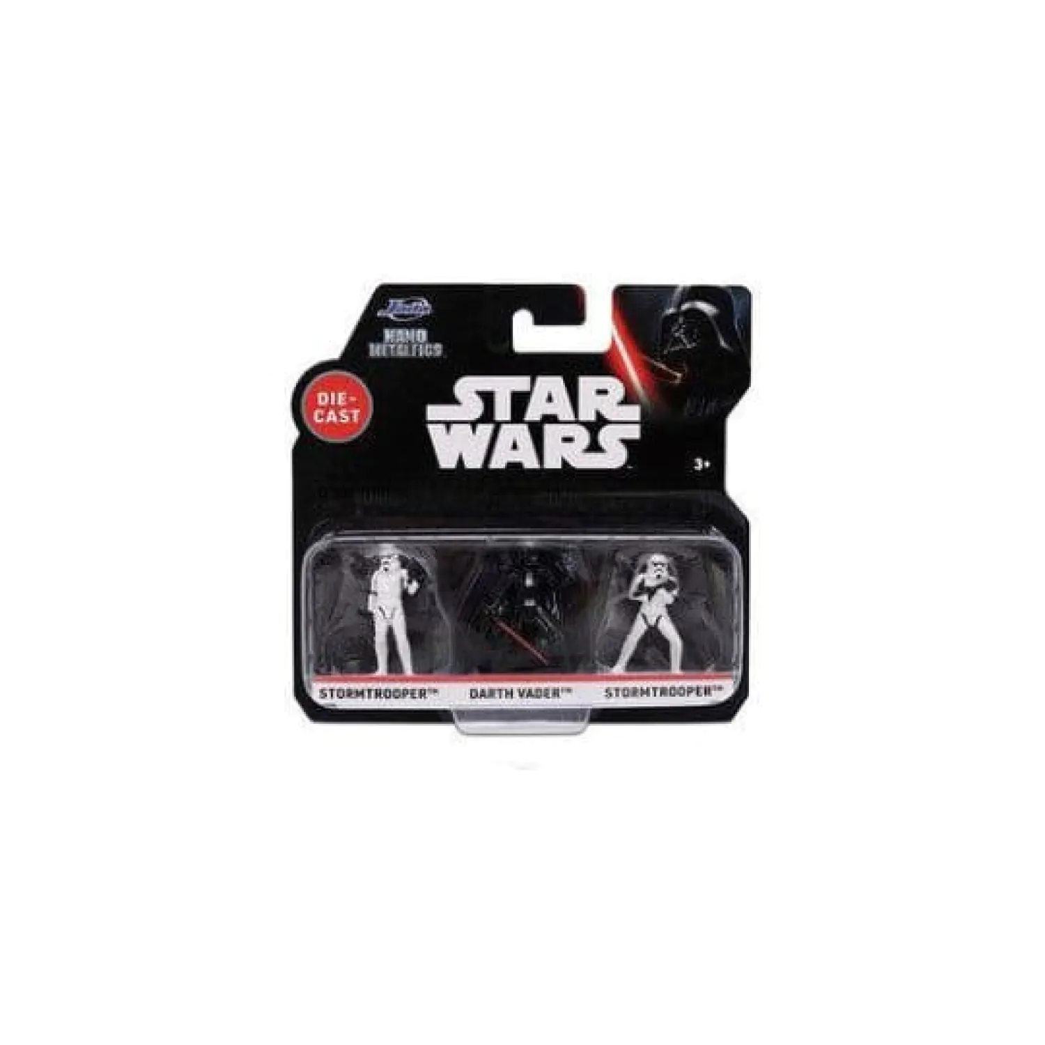 Star Wars Nano Mini Figurky 3-balení 4 cm fotografii produktu