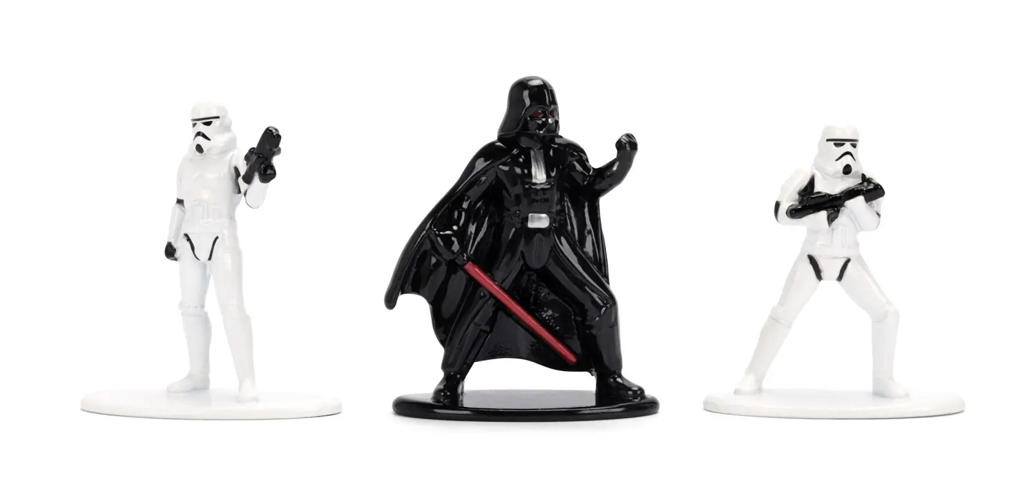 Star Wars Nano Mini Figurky 3-balení 4 cm fotografii produktu