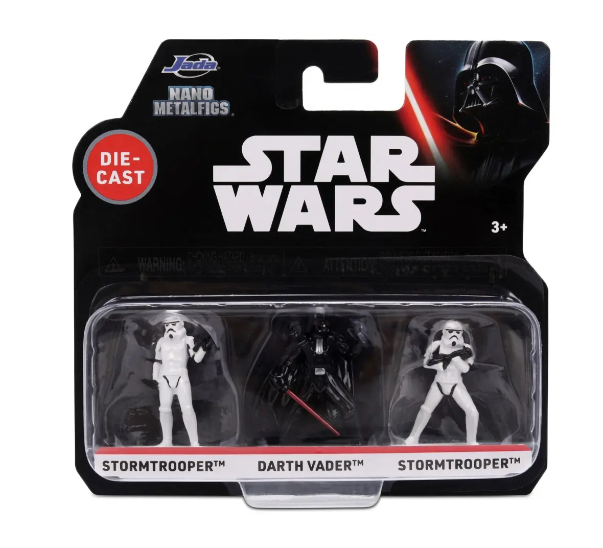Star Wars Nano Mini Figurky 3-balení 4 cm fotografii produktu