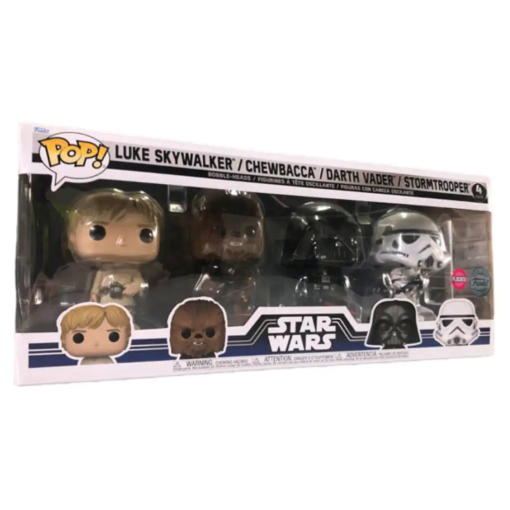 Star Wars POP! Movies Vinylová figurka 4-Pack Nové Klasiky (FL) 9 cm fotografii produktu