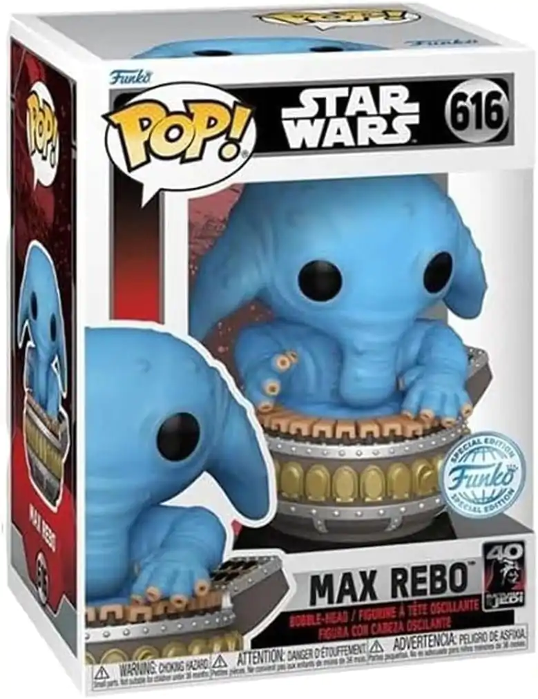 Star Wars: Obi-Wan Funko POP! Vinylová figurka Max Rebo Exclusive Edition 9 cm fotografii produktu