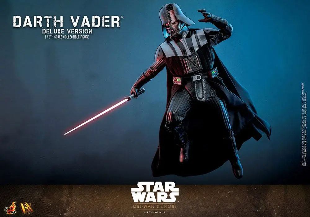 Star Wars: Obi-Wan Kenobi DX Akční figurka 1/6 Darth Vader Deluxe verze 35 cm fotografii produktu