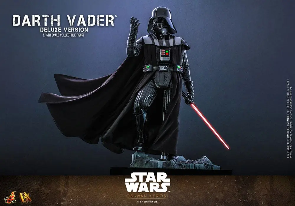 Star Wars: Obi-Wan Kenobi DX Akční figurka 1/6 Darth Vader Deluxe verze 35 cm fotografii produktu