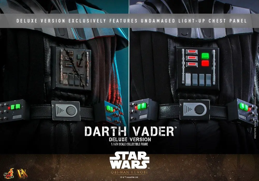 Star Wars: Obi-Wan Kenobi DX Akční figurka 1/6 Darth Vader Deluxe verze 35 cm fotografii produktu