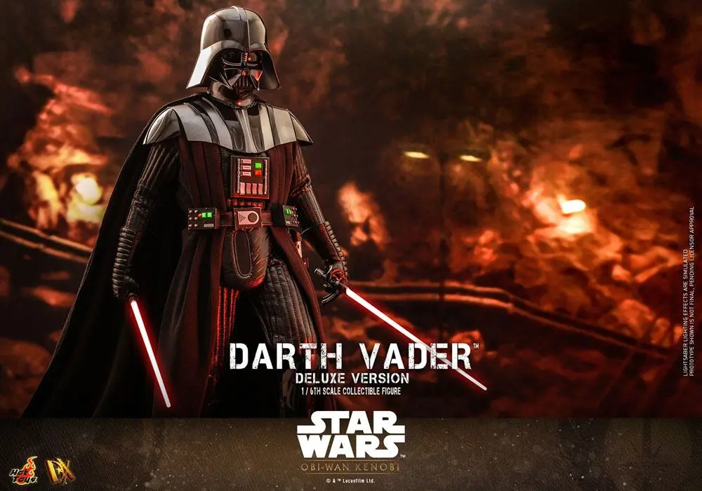 Star Wars: Obi-Wan Kenobi DX Akční figurka 1/6 Darth Vader Deluxe verze 35 cm fotografii produktu