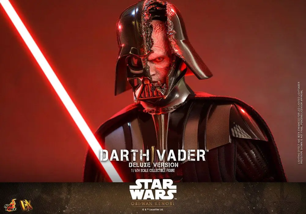 Star Wars: Obi-Wan Kenobi DX Akční figurka 1/6 Darth Vader Deluxe verze 35 cm fotografii produktu