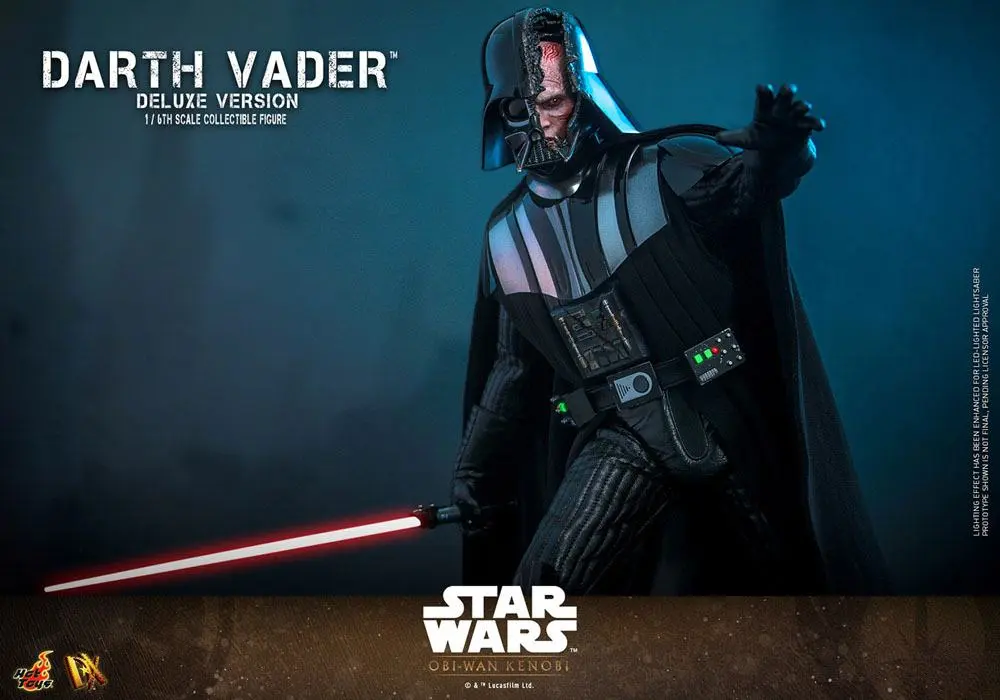 Star Wars: Obi-Wan Kenobi DX Akční figurka 1/6 Darth Vader Deluxe verze 35 cm fotografii produktu